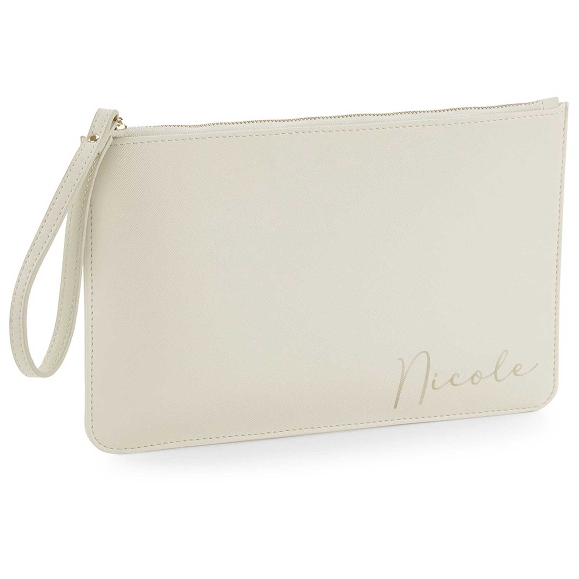 Clutch personalisiert mit Name | Brauttasche & Geschenk für Brautjungfer | Hochzeitstasche als Geschenk zur Hochzeit