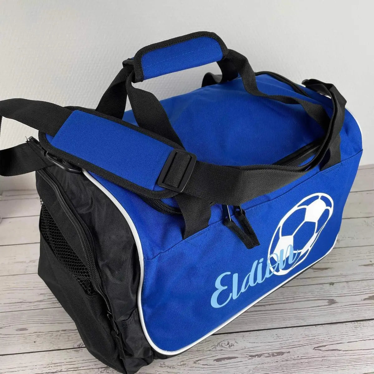 Sporttasche Kinder mit Namen personalisiert | Kindersporttasche mit Sportmotiv für Jungen & Mädchen | 30 L