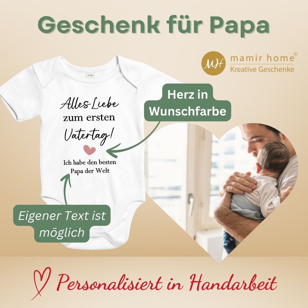 Body zum ersten Vatertag