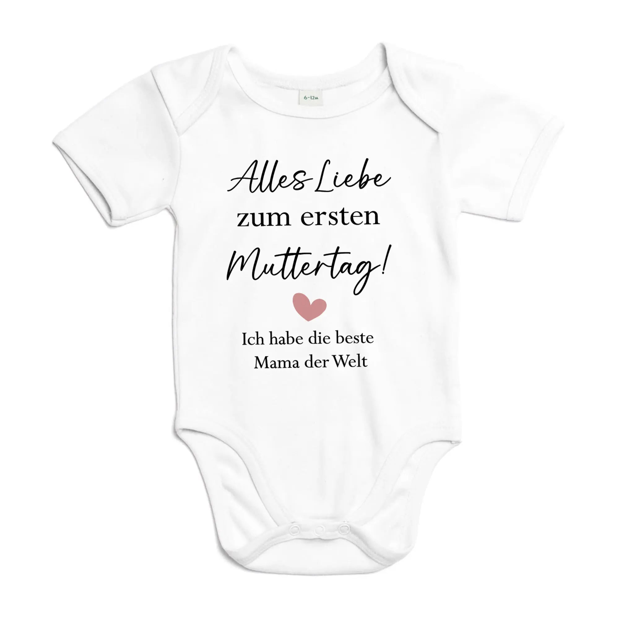 Babybody zum ersten Muttertag personalisiert – Geschenk für Mama