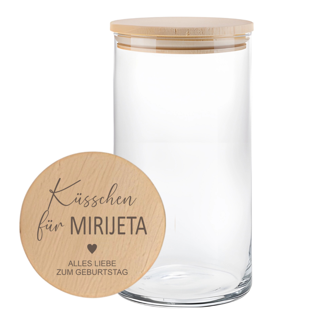Personalisiertes Geschenkglas – das besondere Geschenk für Freundin, beste Freundin & Lieblingsmenschen
