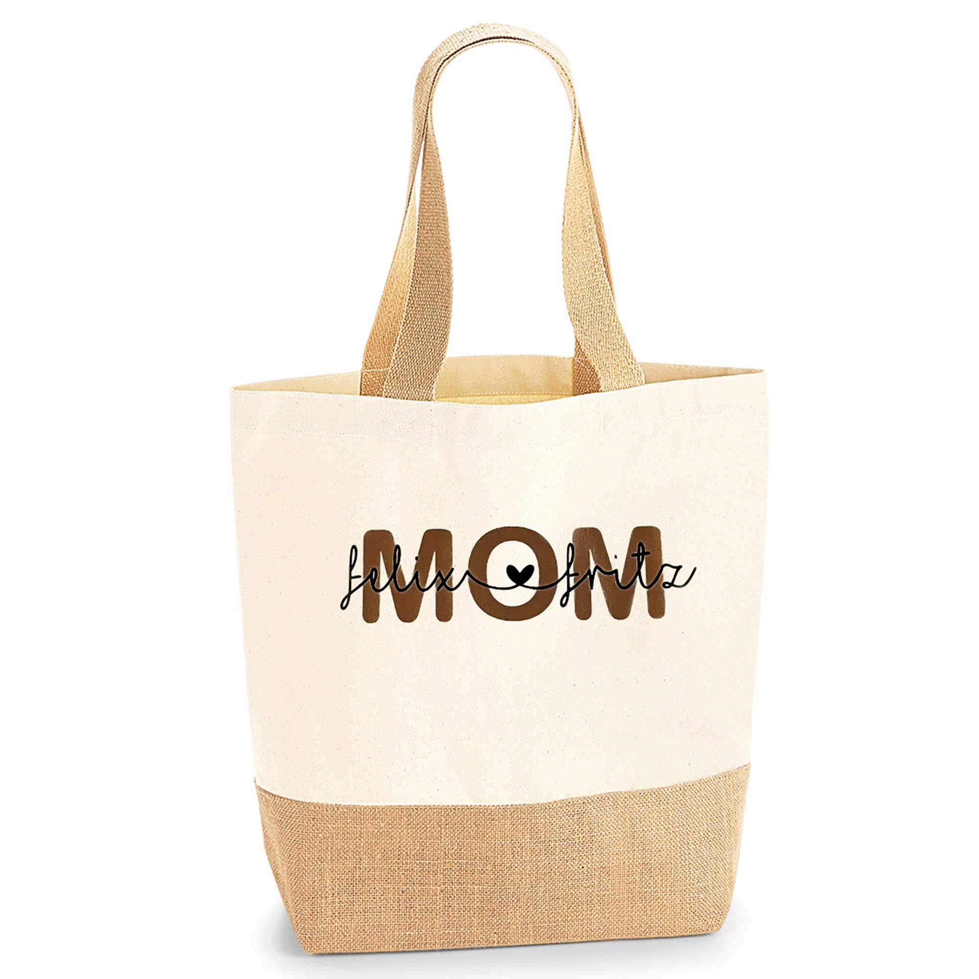 Mama Tasche personalisiert mit Kindernamen | Tasche für Mama mit Kleinkind
