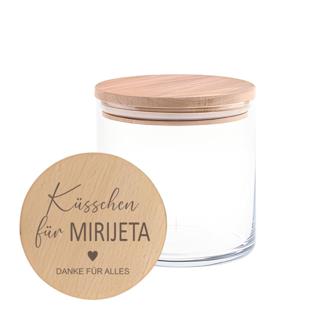 Personalisiertes Geschenkglas – das besondere Geschenk für Freundin, beste Freundin & Lieblingsmenschen