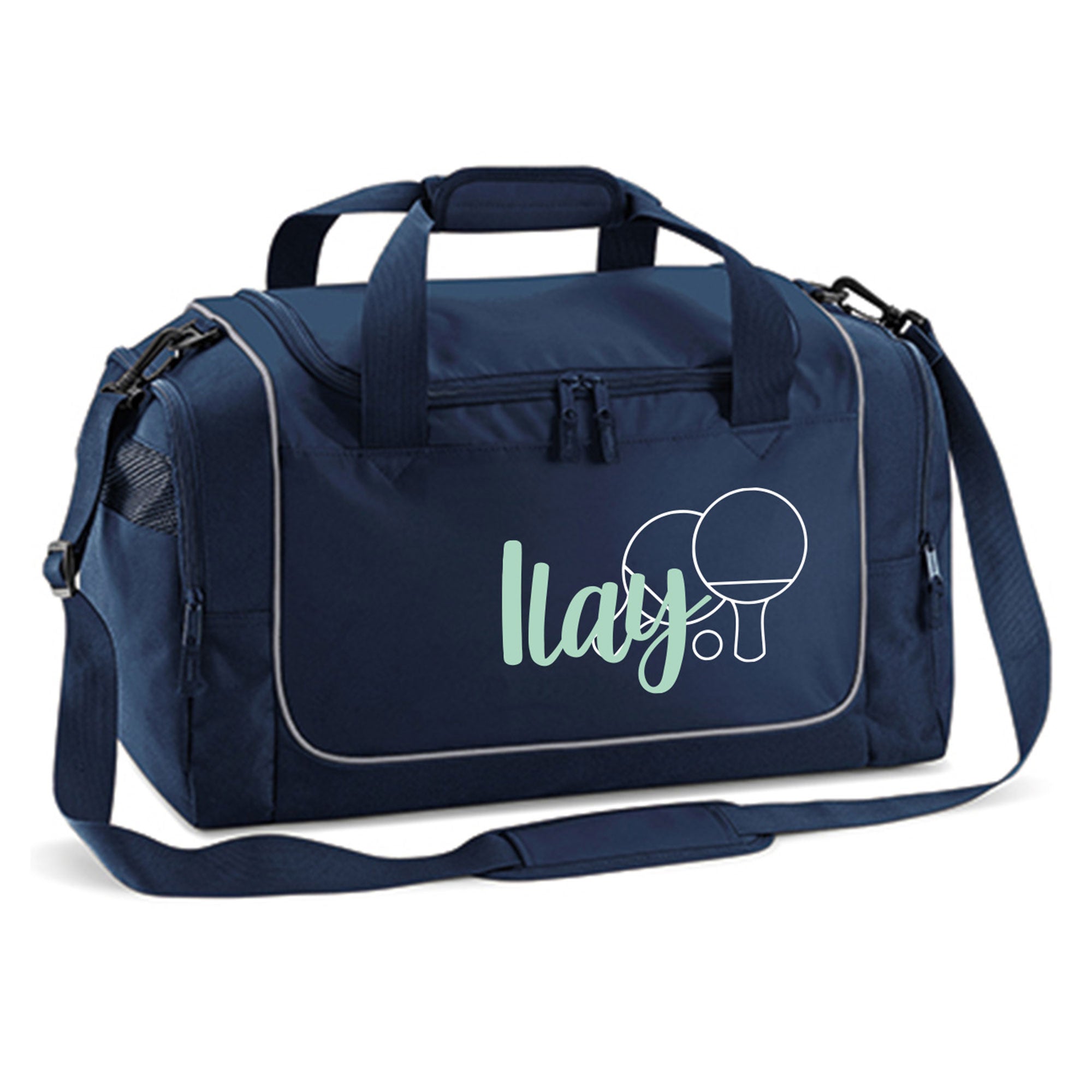 Sporttasche Kinder mit Namen personalisiert | Kindersporttasche mit Sportmotiv für Jungen & Mädchen | 30 L