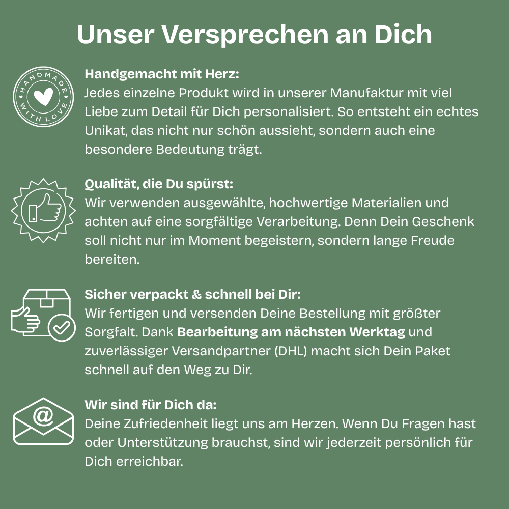 Teamgeschenk: Teelichthalter aus Holz „Schön, dich im Team zu haben!“