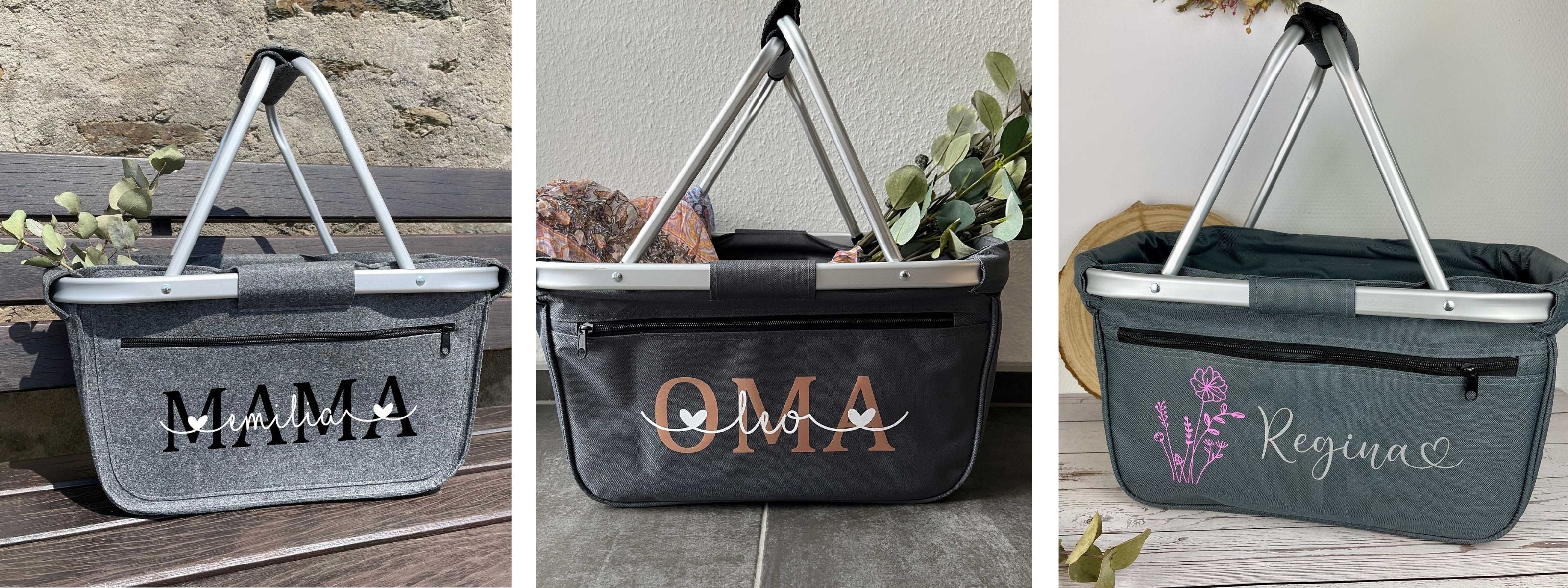 Make-up-Tasche Mit Spruch 'Familie' – 22,9x18,1 Cm, Wasserdicht, Geschenk Für Frauen & Freundinnen