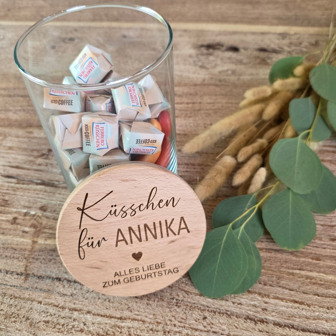 Personalisiertes Geschenkglas – das besondere Geschenk für Freundin, beste Freundin & Lieblingsmenschen