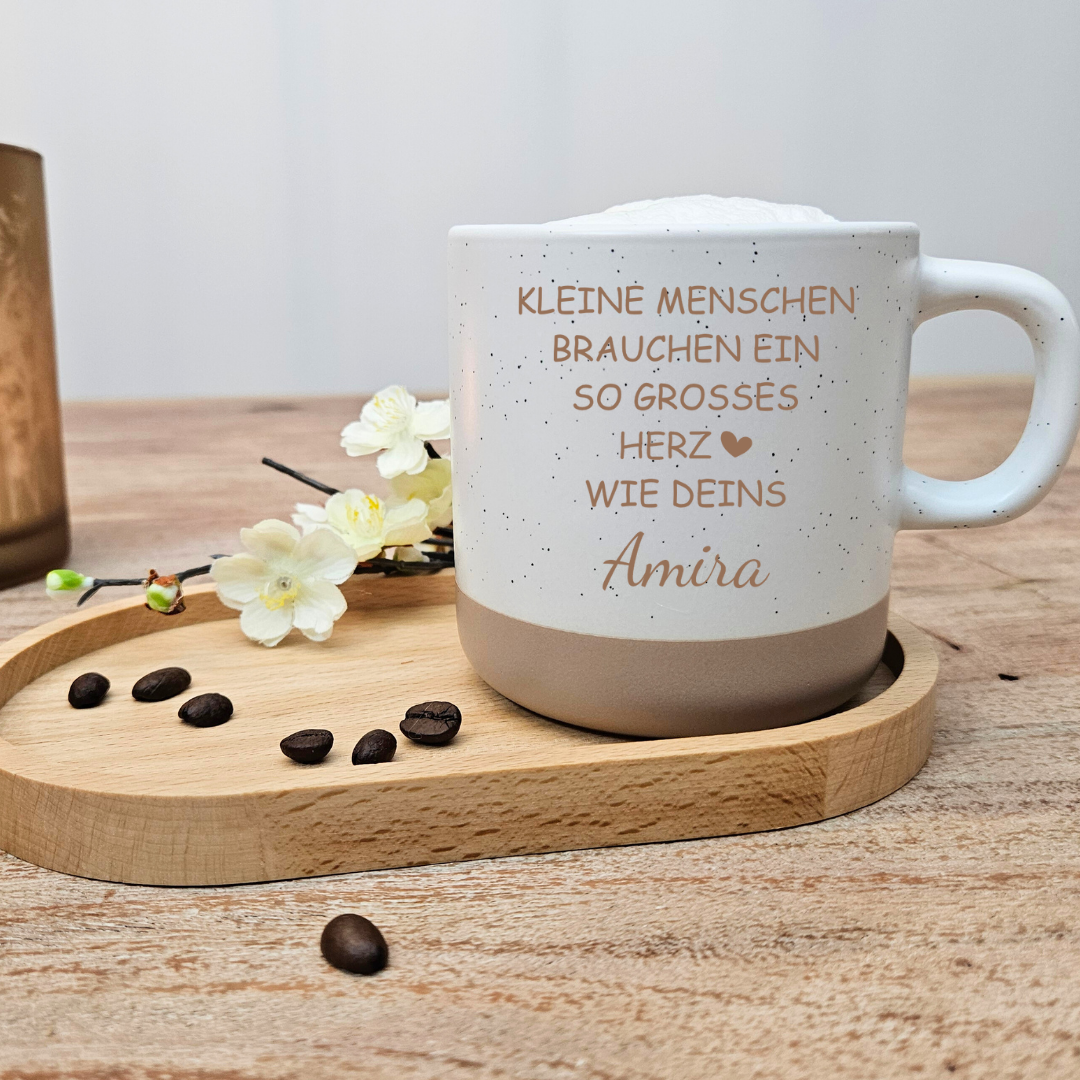 Tasse Erzieherin personalisiert mit Wunschname – Geschenk Erzieherin Abschied