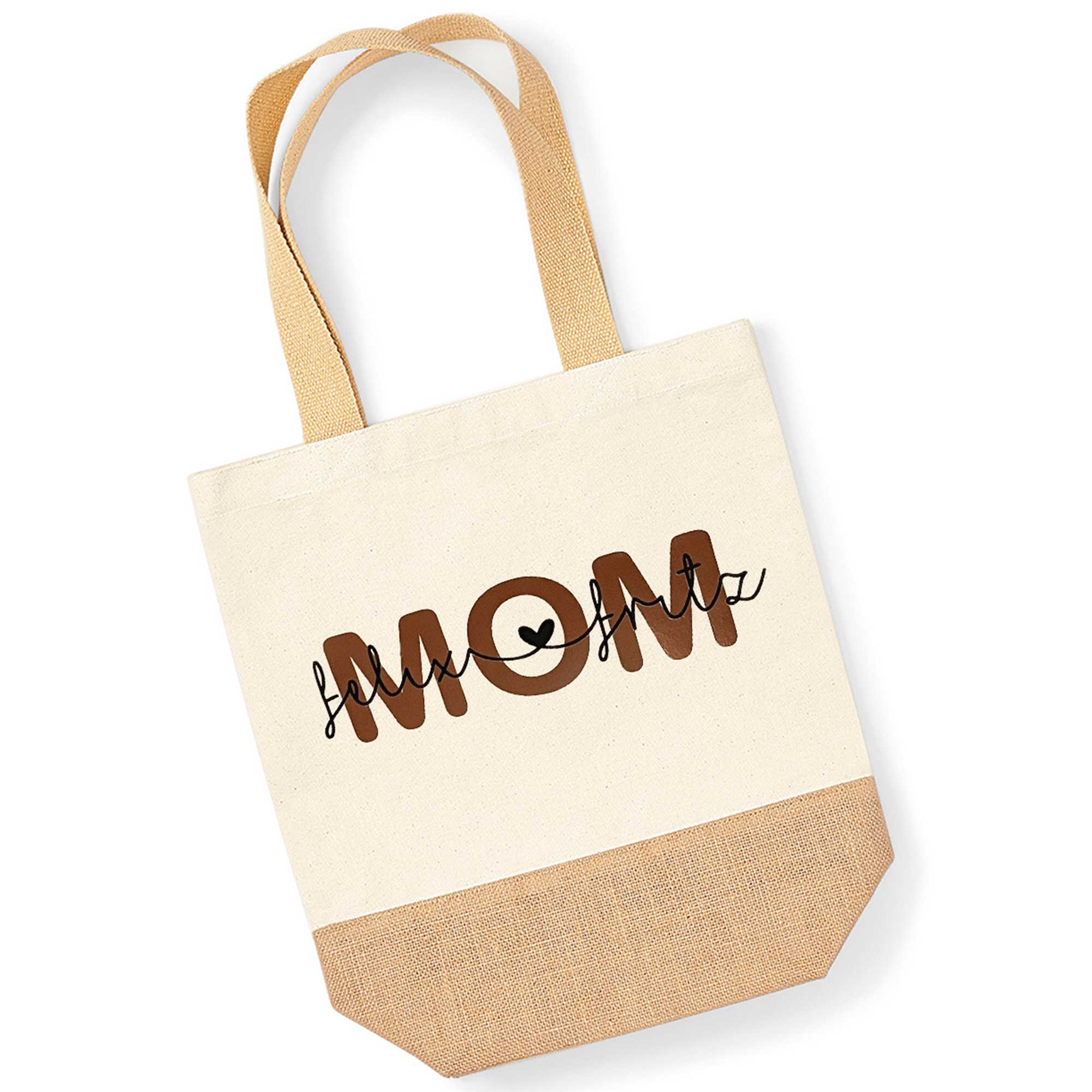 Mama Tasche personalisiert mit Kindernamen | Tasche für Mama mit Kleinkind